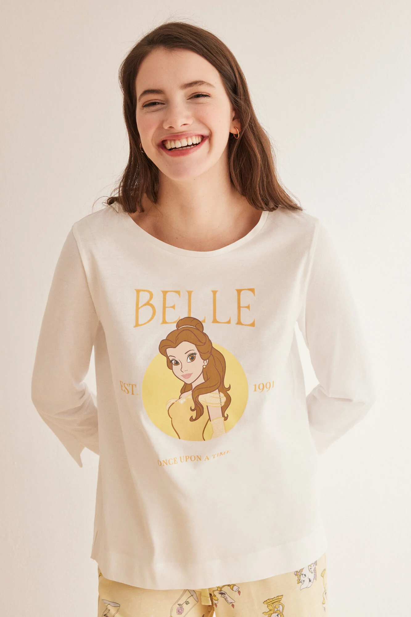 100% Cotton Disney Bella Pyjamas - Image 6