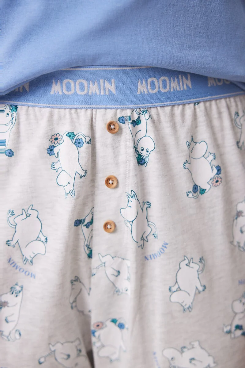 Moomin 100% cotton Capri long pyjamas - Image 4