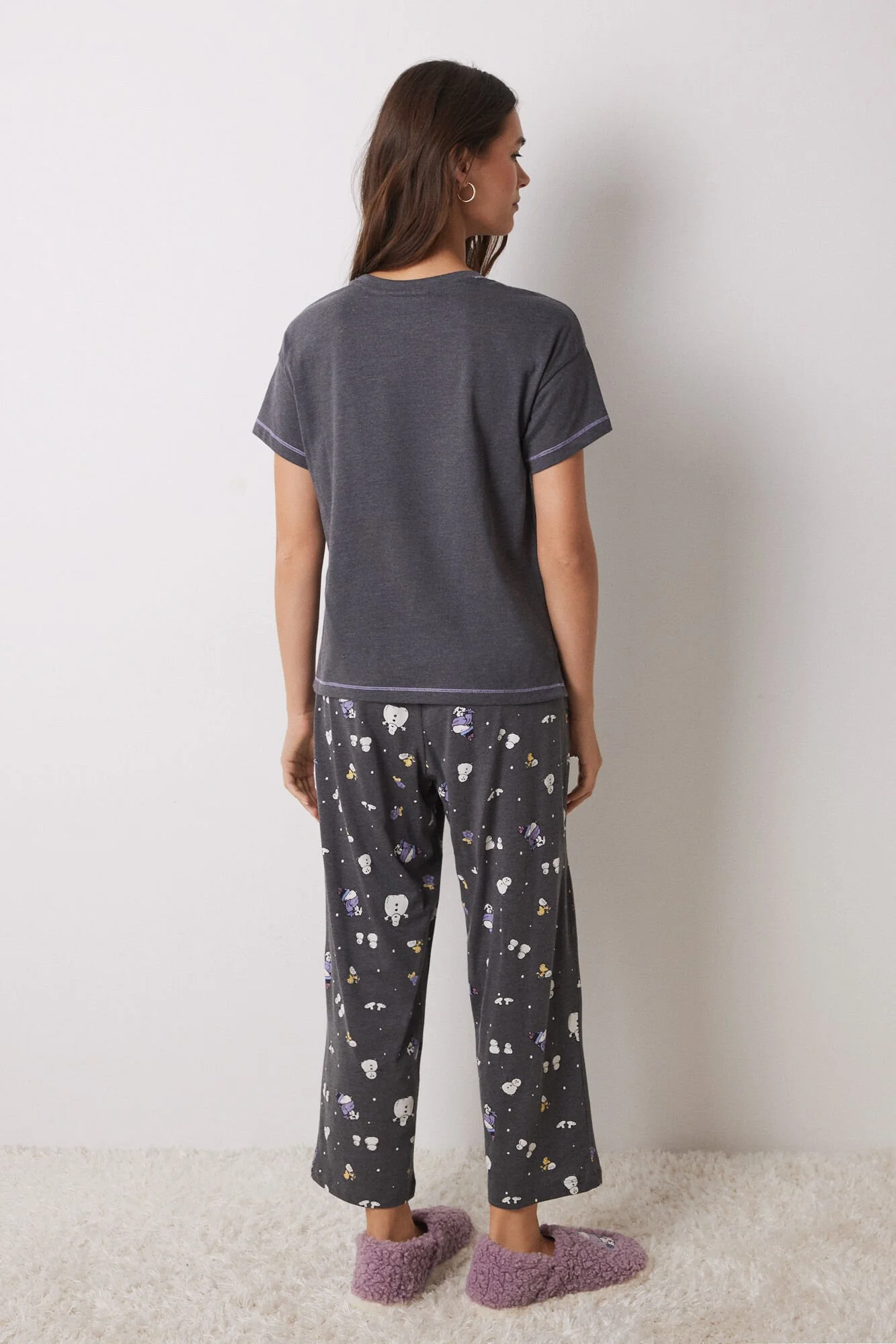 100% cotton Snoopy pajamas - Image 3