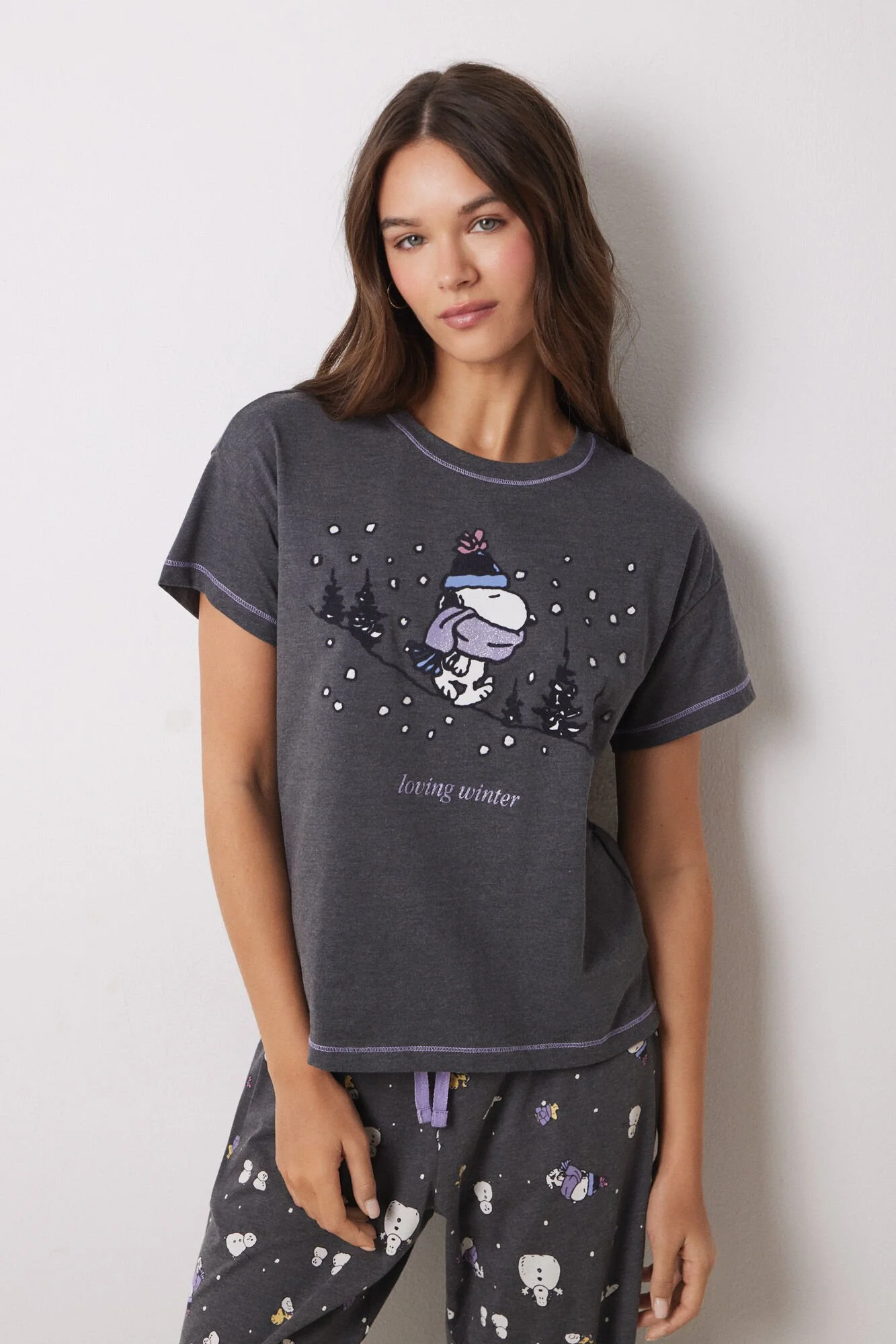 100% cotton Snoopy pajamas - Image 5