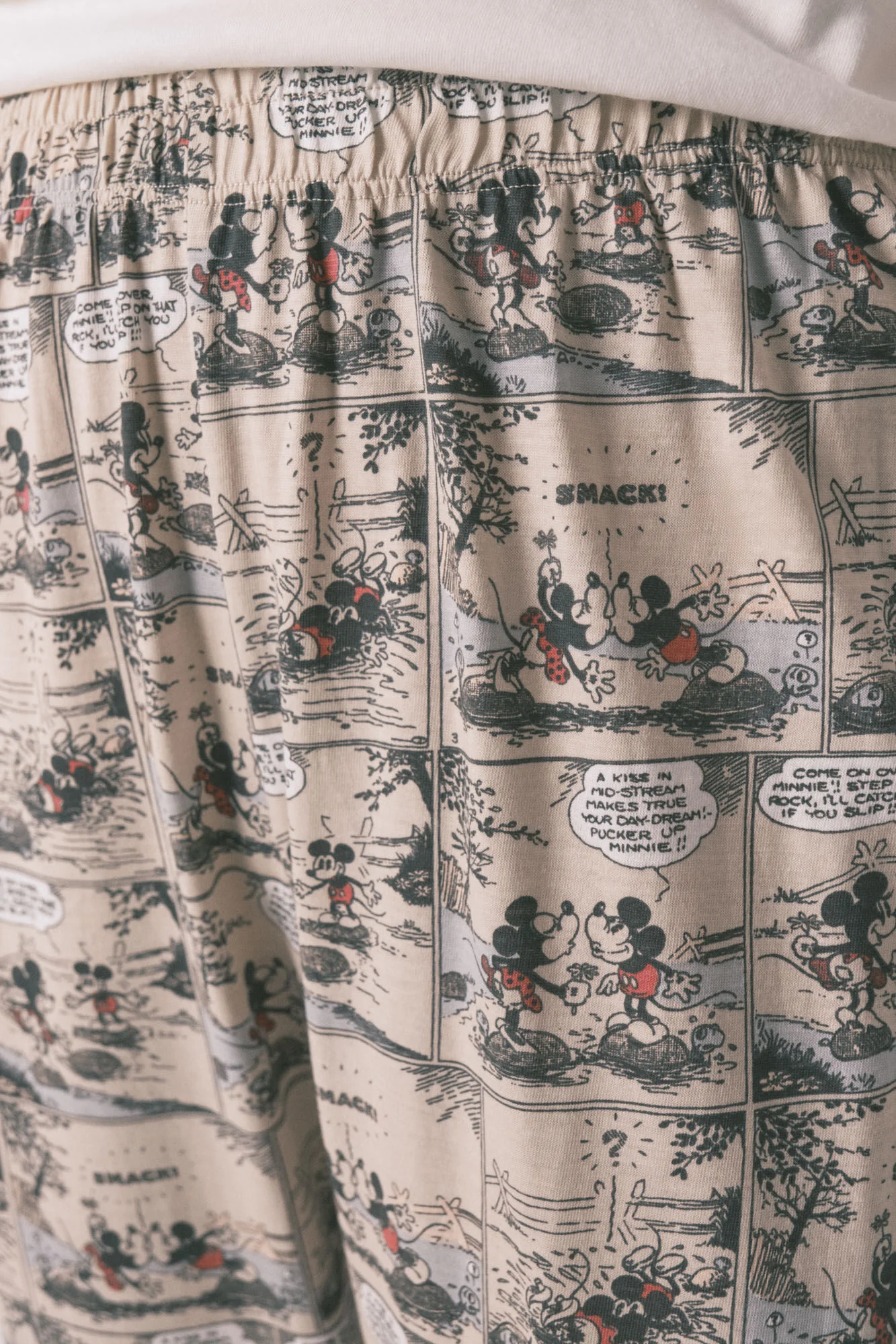 100% cotton white Mickey Mouse long pyjamas - Image 3