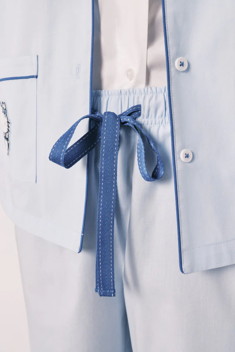 Blue cotton classic pyjamas HELLO KITTY - Image 4