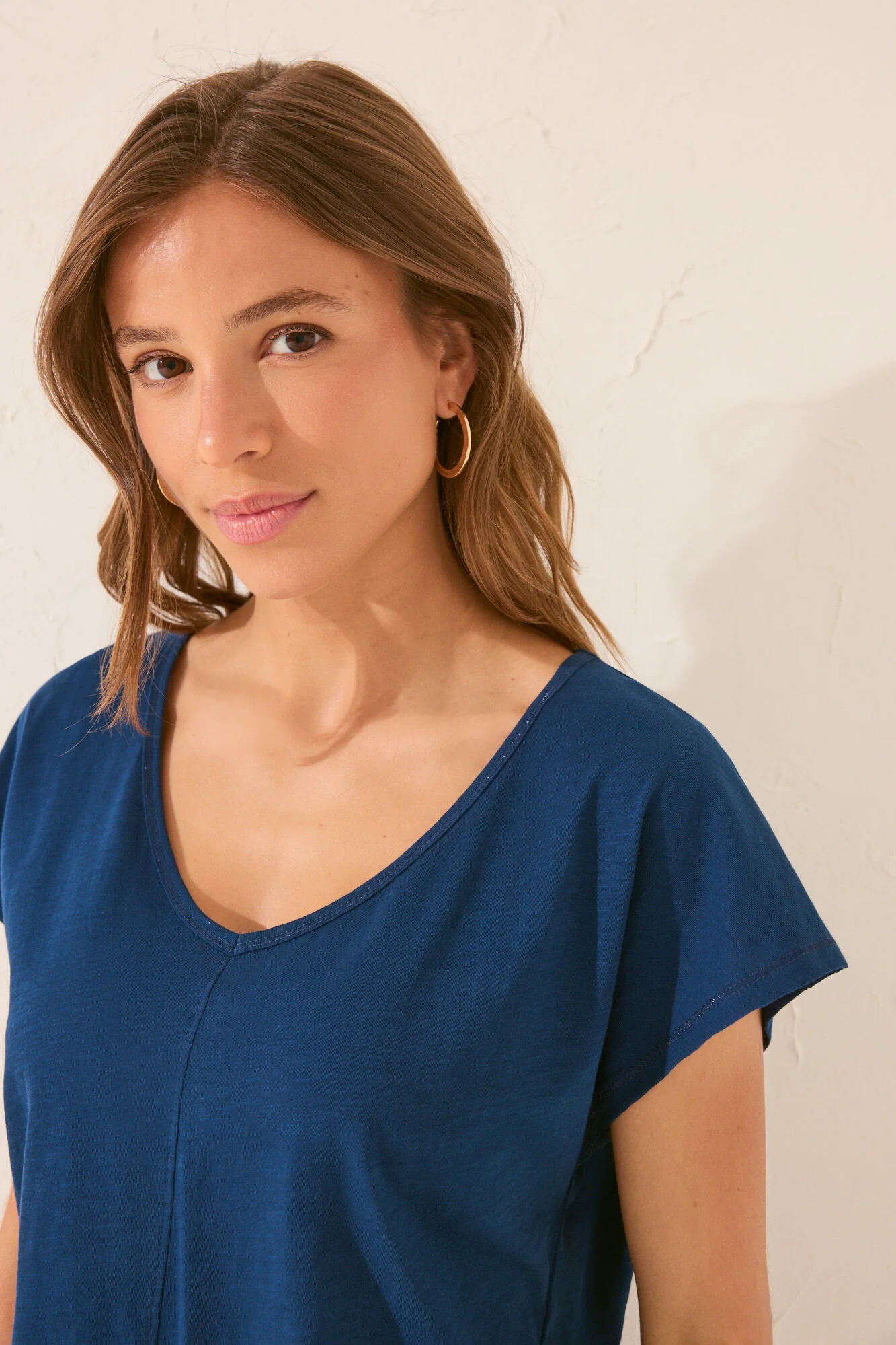 Blue glitter short sleeve T-shirt - Image 2