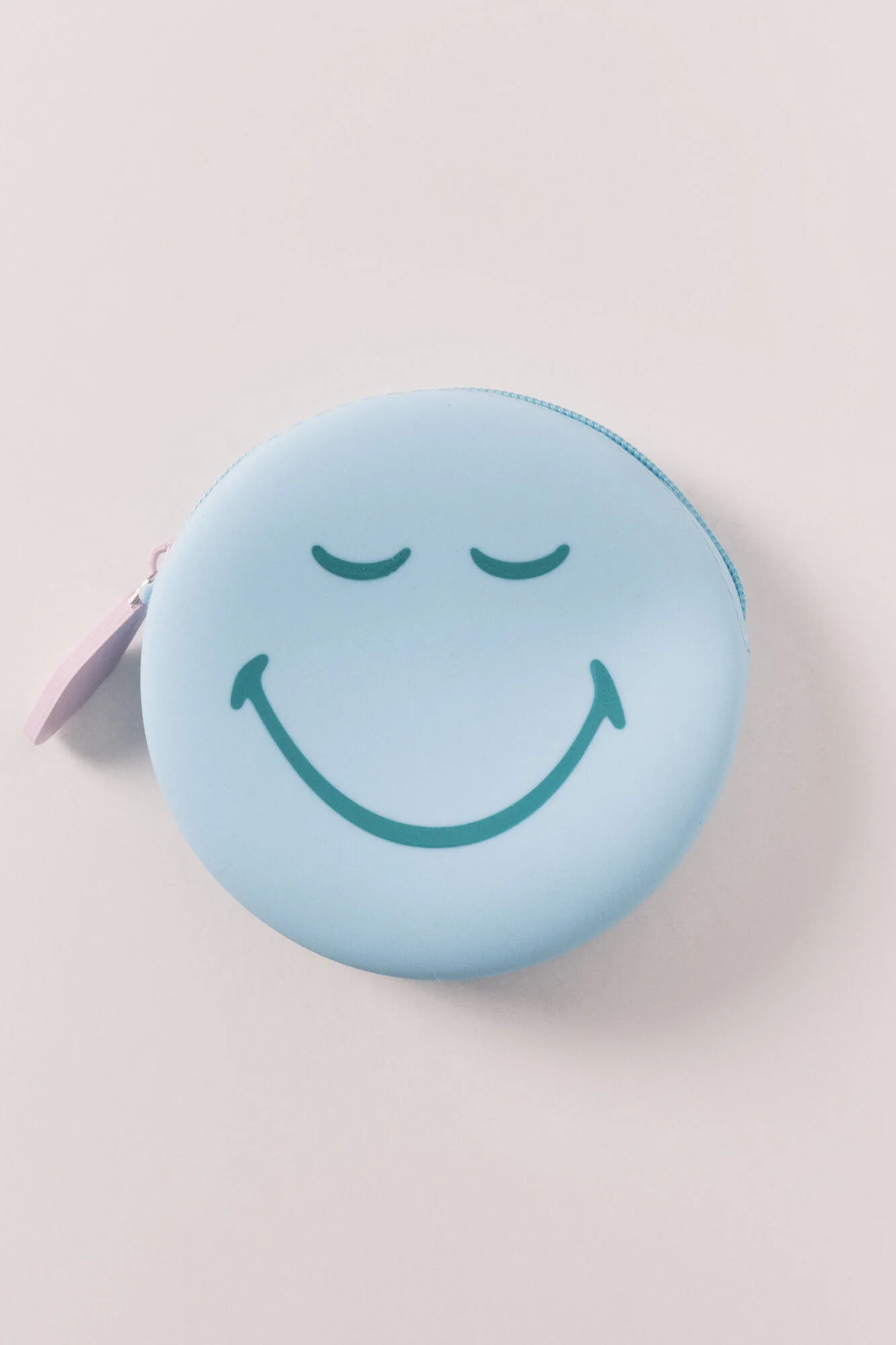 Blue silicone purse SmileyWorld®