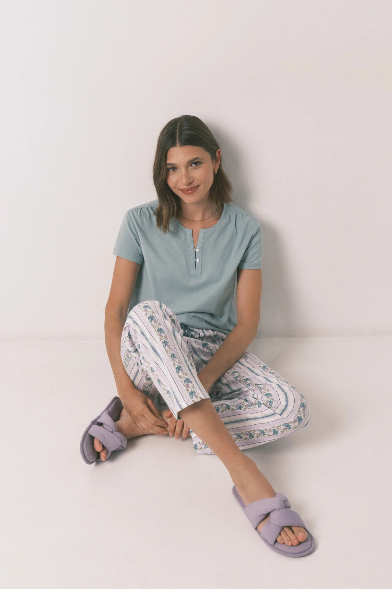 Carrot long trouser 100% cotton borders - Image 5