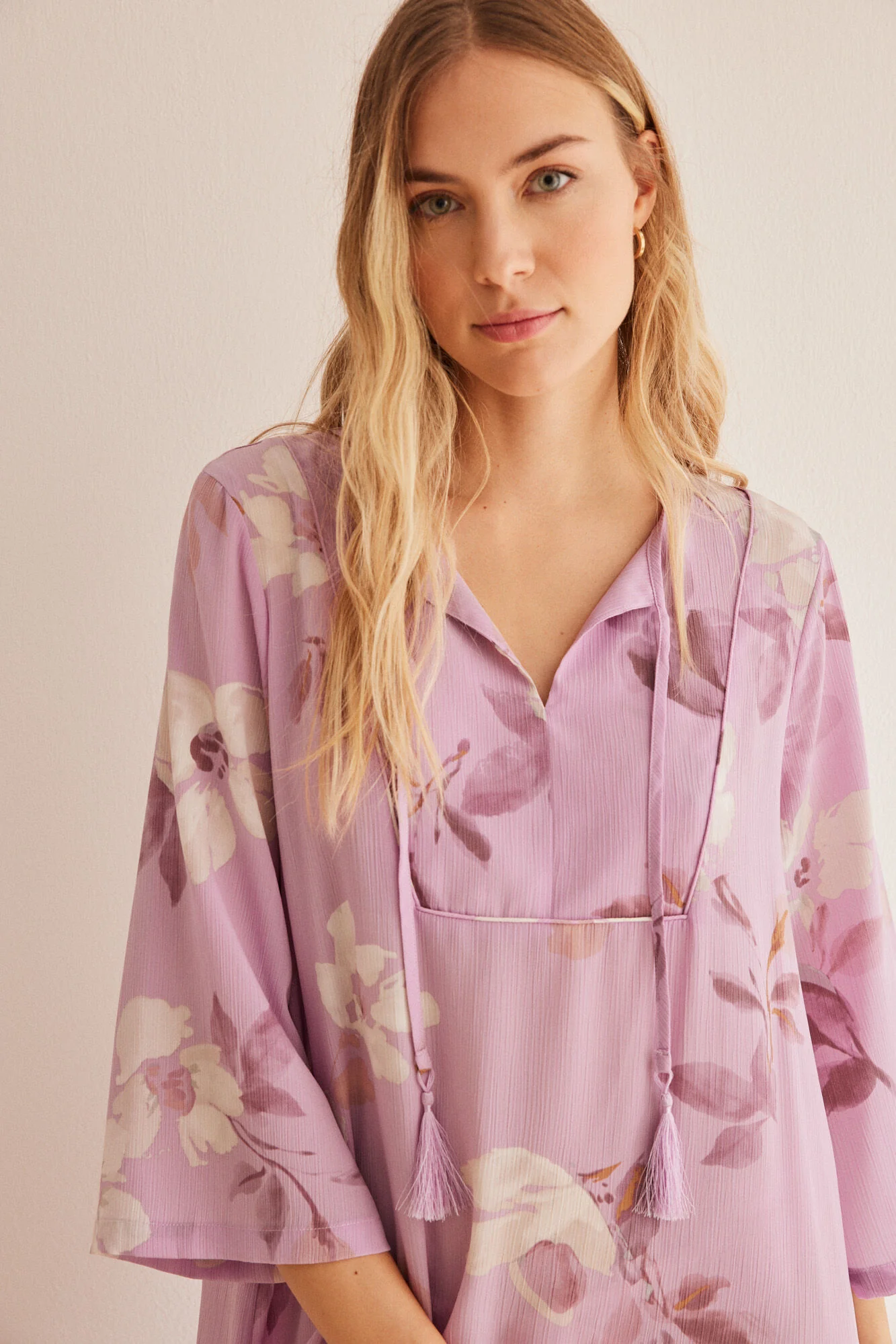 Floral kaftan dress - Image 5