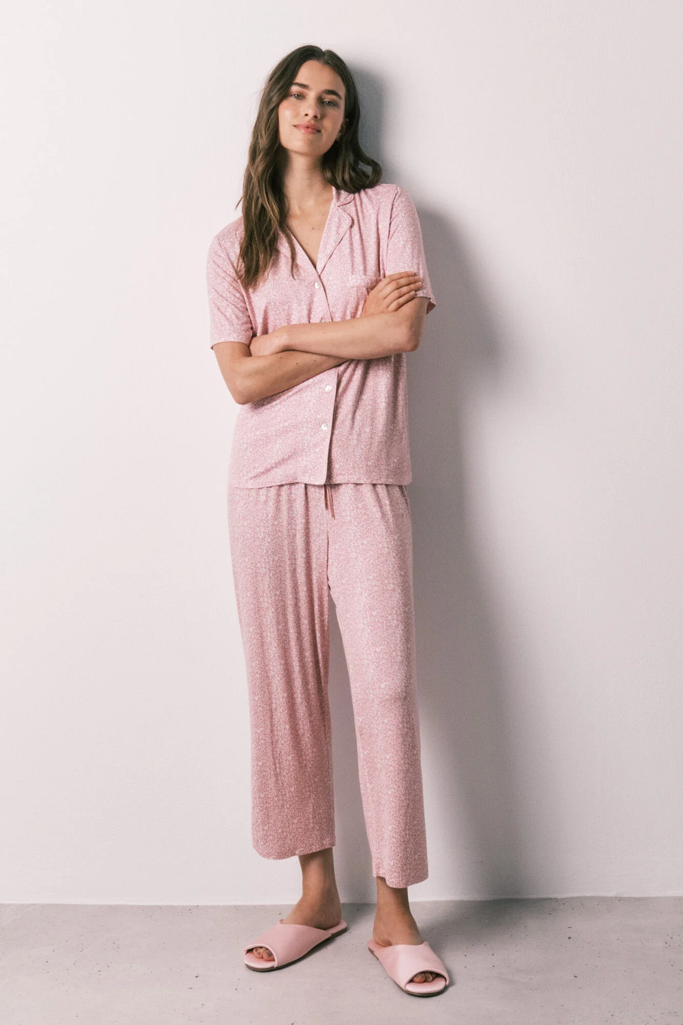 Floral print classic pyjamas - Image 3