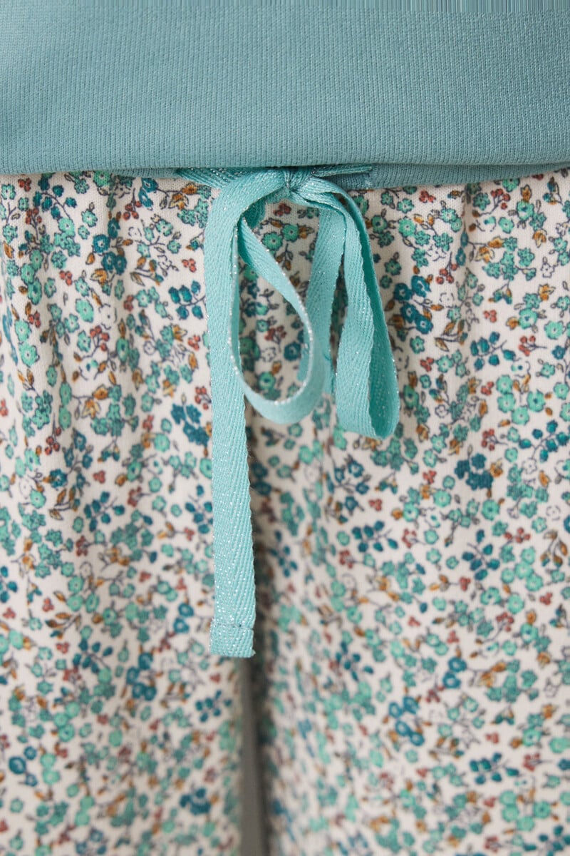 Snoopy green soft touch long pajamas - Image 4