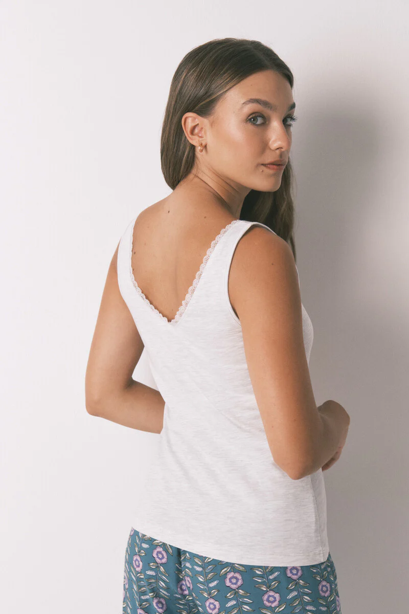 Grey vest top - Image 2