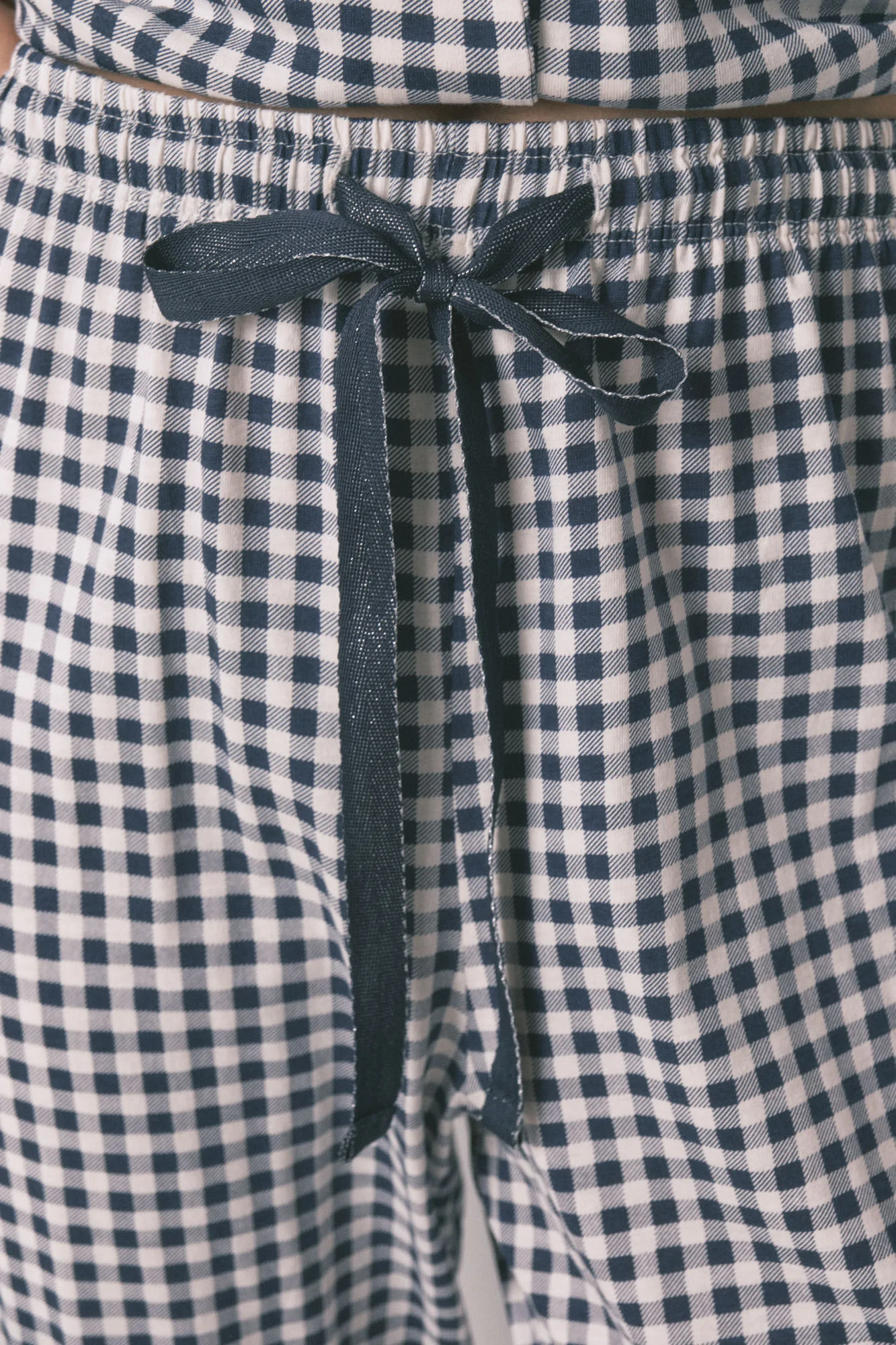Long 100% gingham classic pyjamas - Image 4