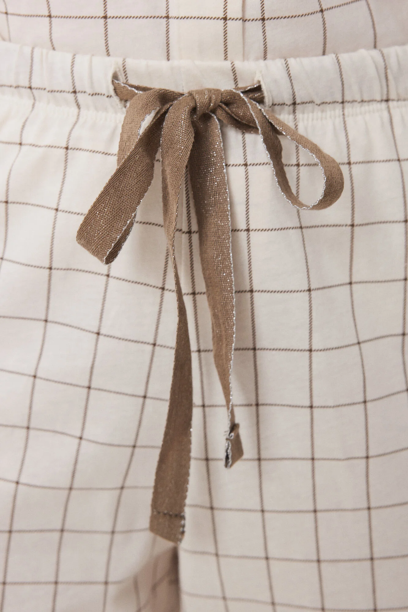 Long classic pyjamas 100% cotton checkered - Image 5