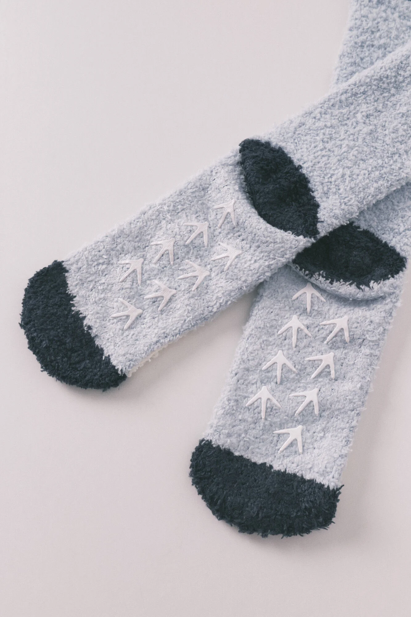 Medium blue bird long socks - Image 2