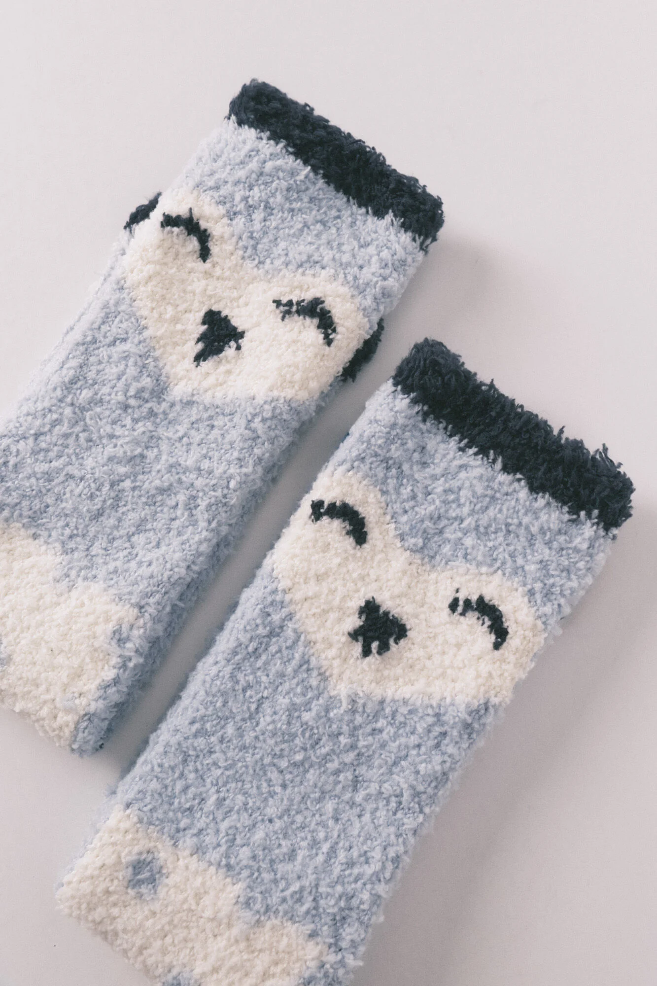 Medium blue bird long socks - Image 3