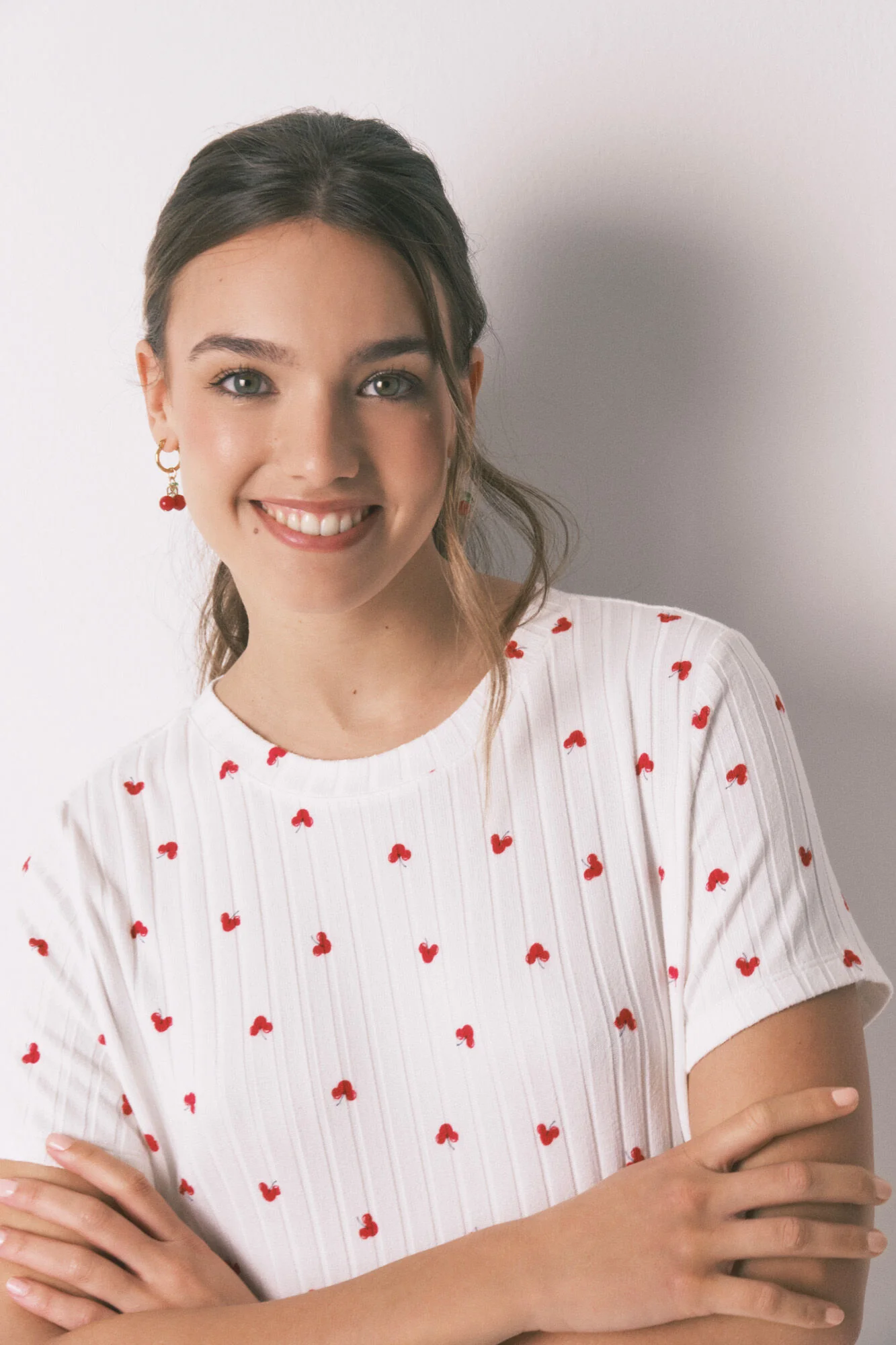 Mickey Cherry print nightgown - Image 5