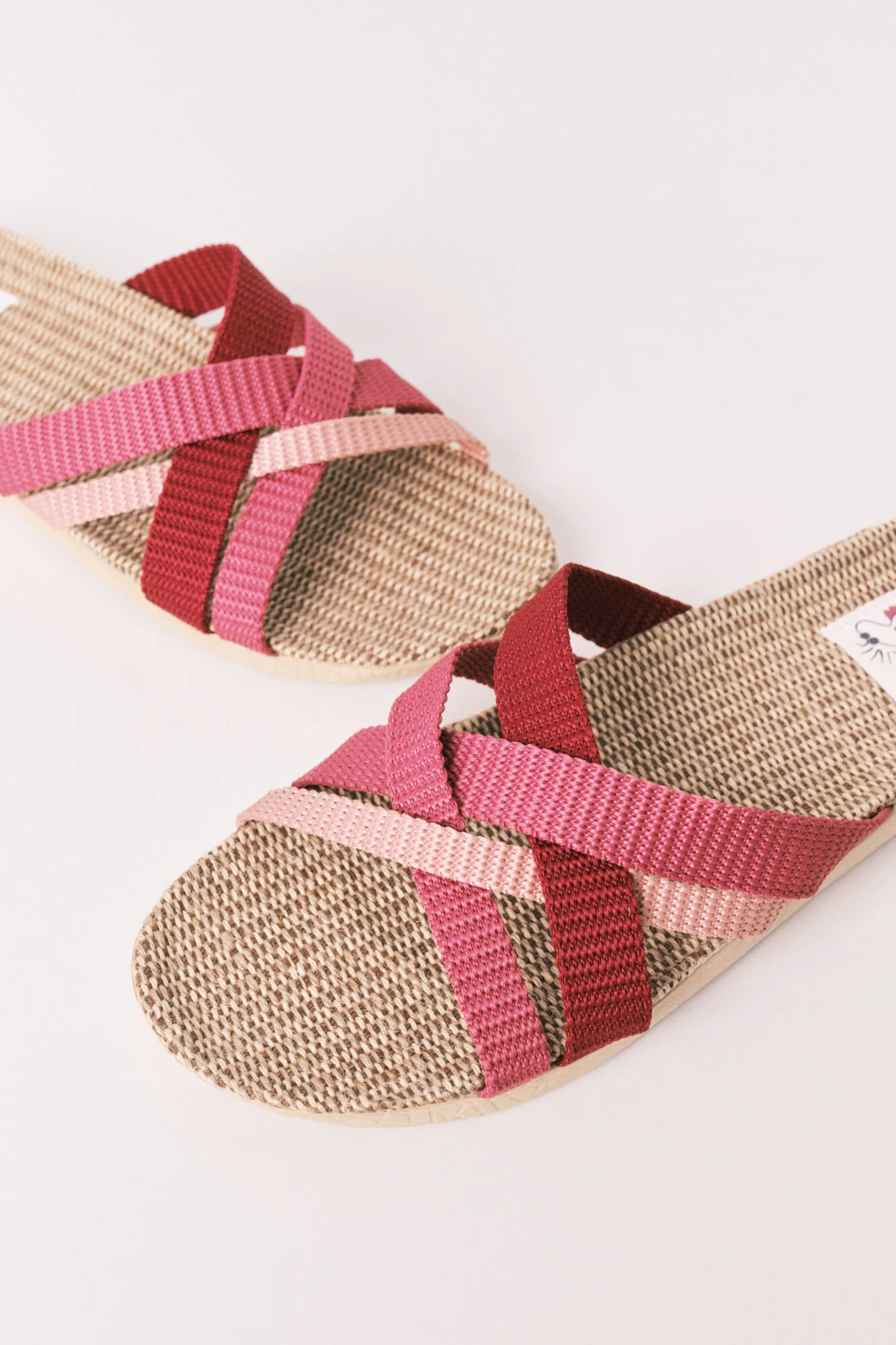 Multicoloured multi-strap sandals - Image 2