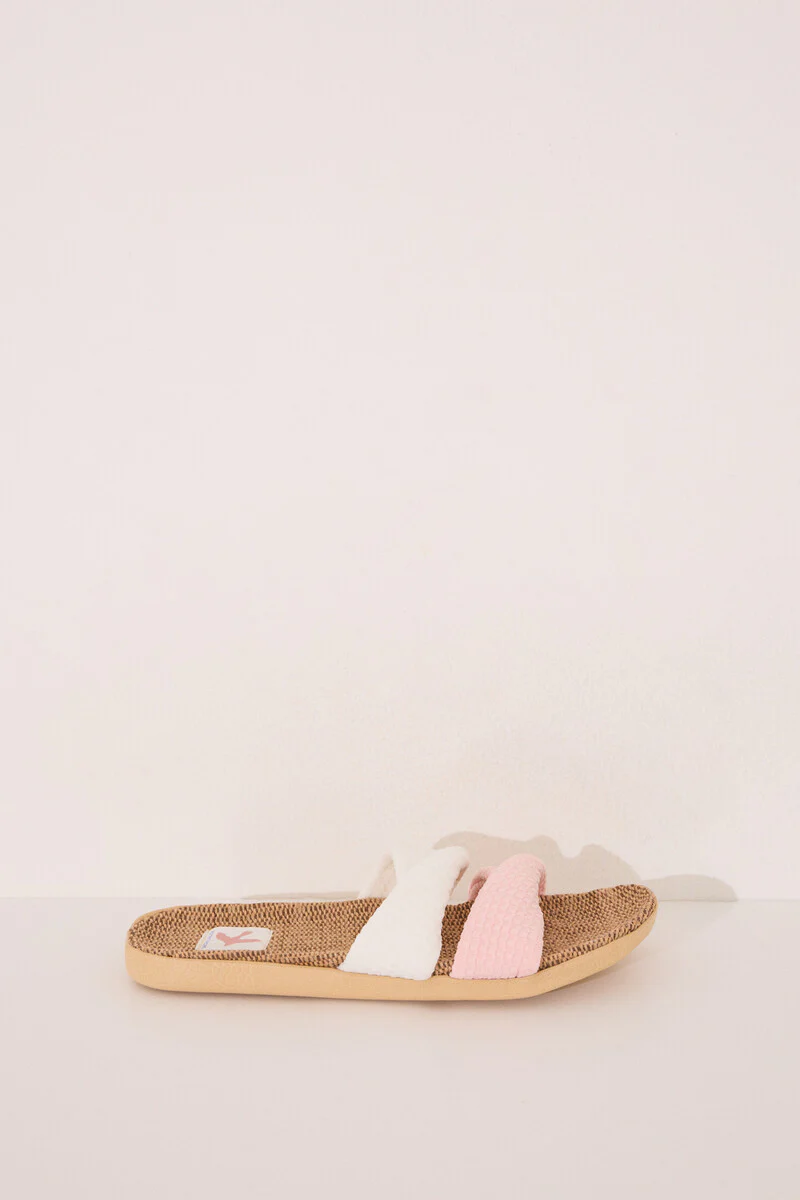 Open raffia knot sandals - Image 2