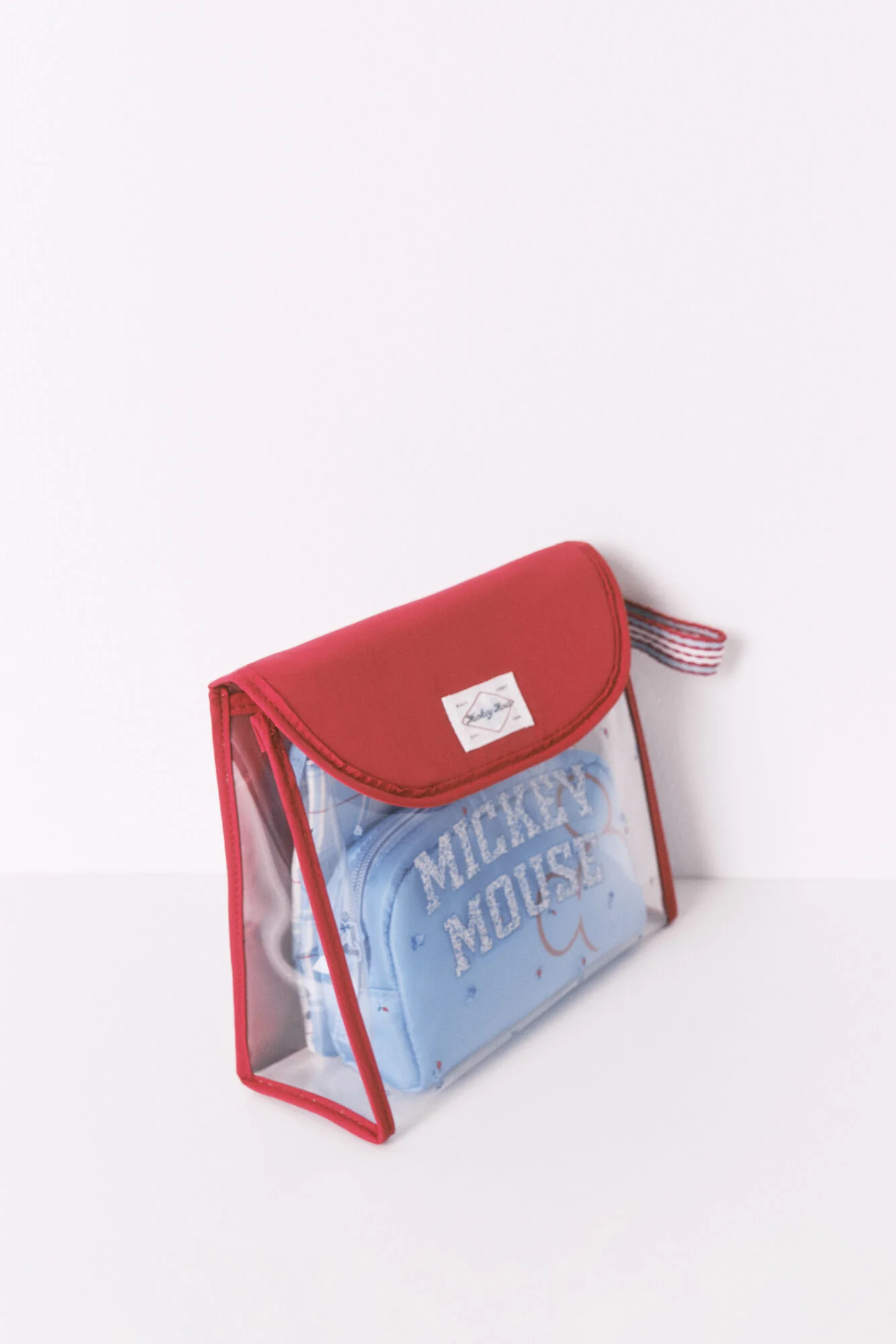 Pack of 3 red Mickey toiletry bags - Image 4