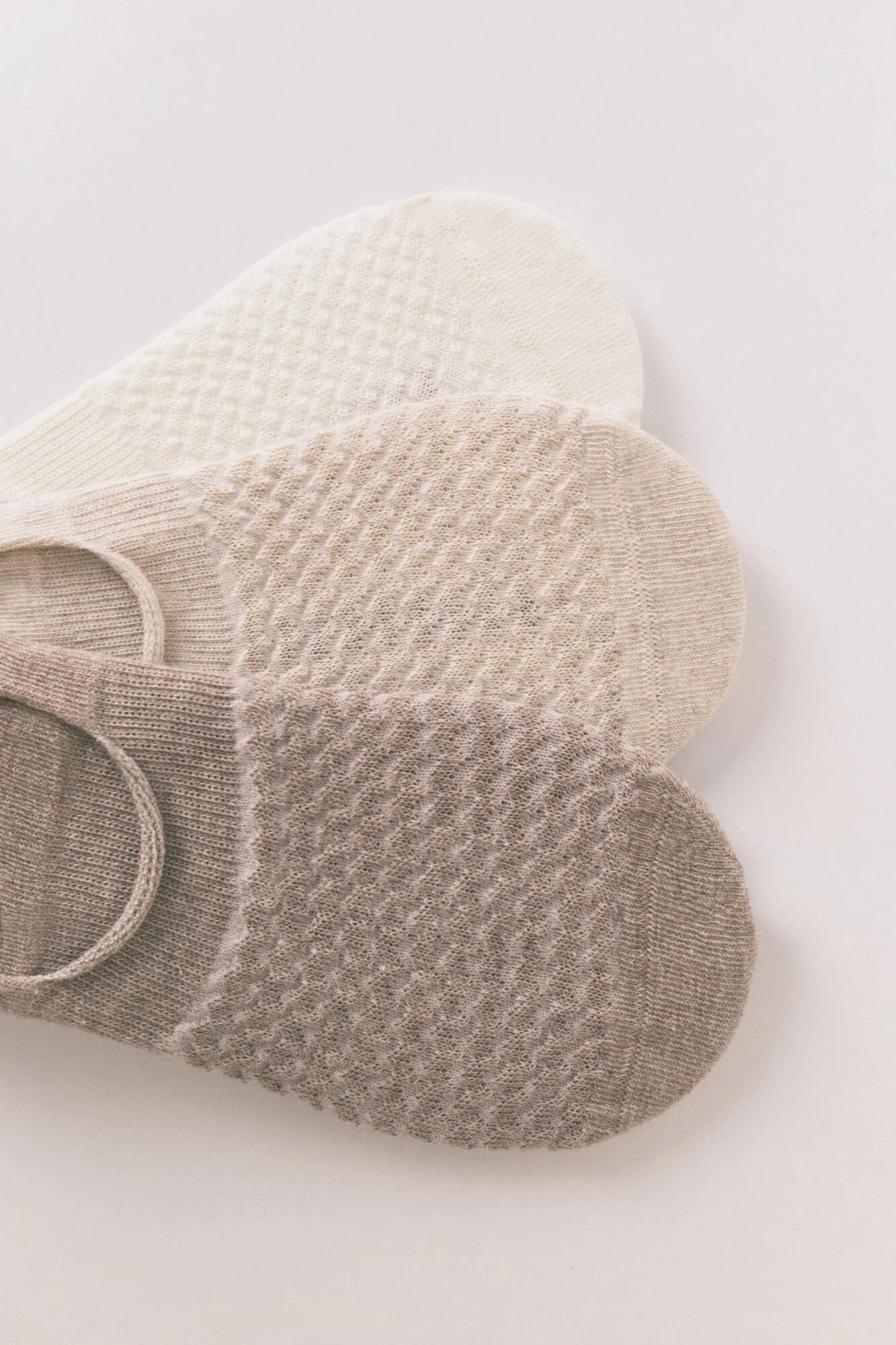 Pack of 3 socks slip on socks