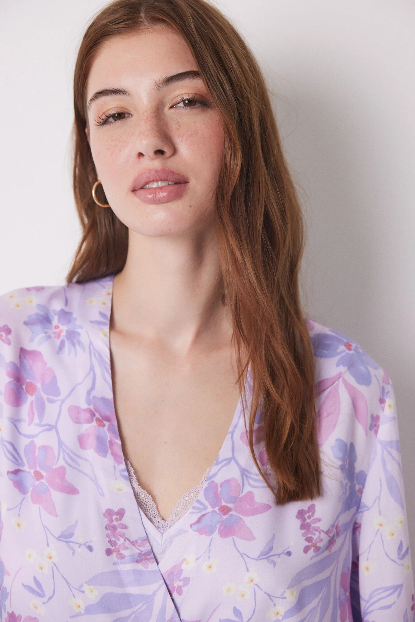 Lilac 3-piece pyjamas set - Image 2