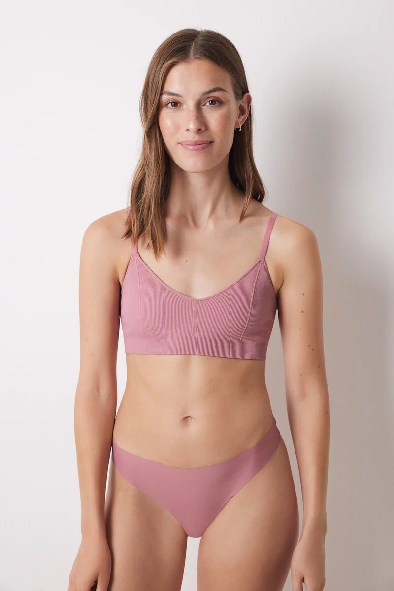 Pack of 3 classic pink microfibre panties - Image 5