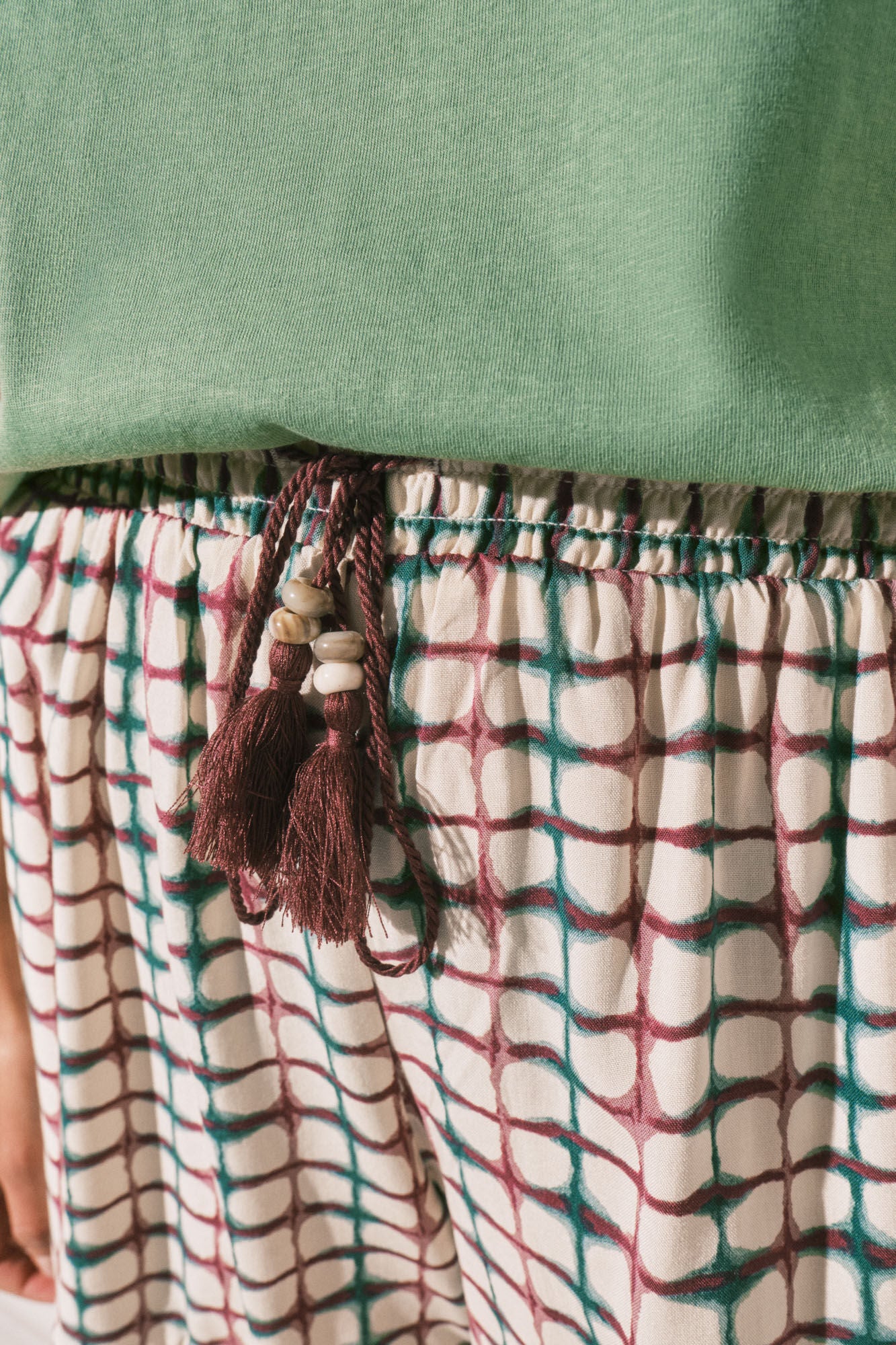 Plaid short trousers - Image 4