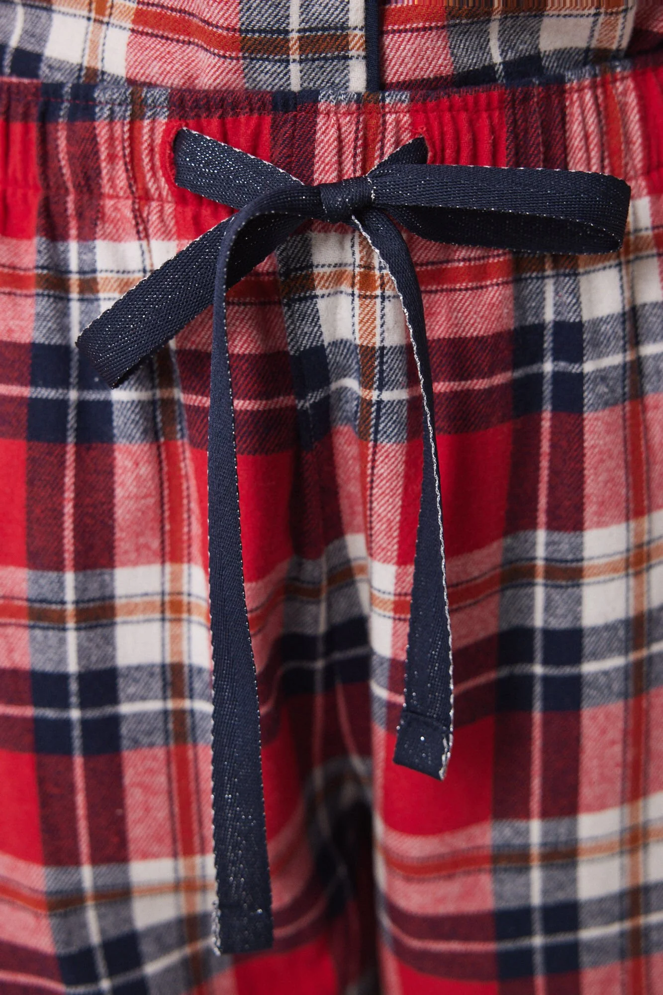Red checked shirt pajamas 100% cotton - Image 3