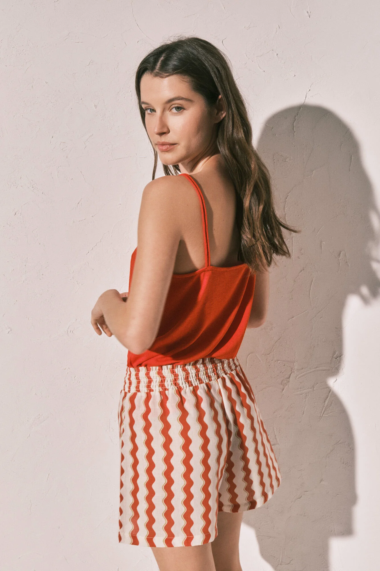 Red printed short - Image 5