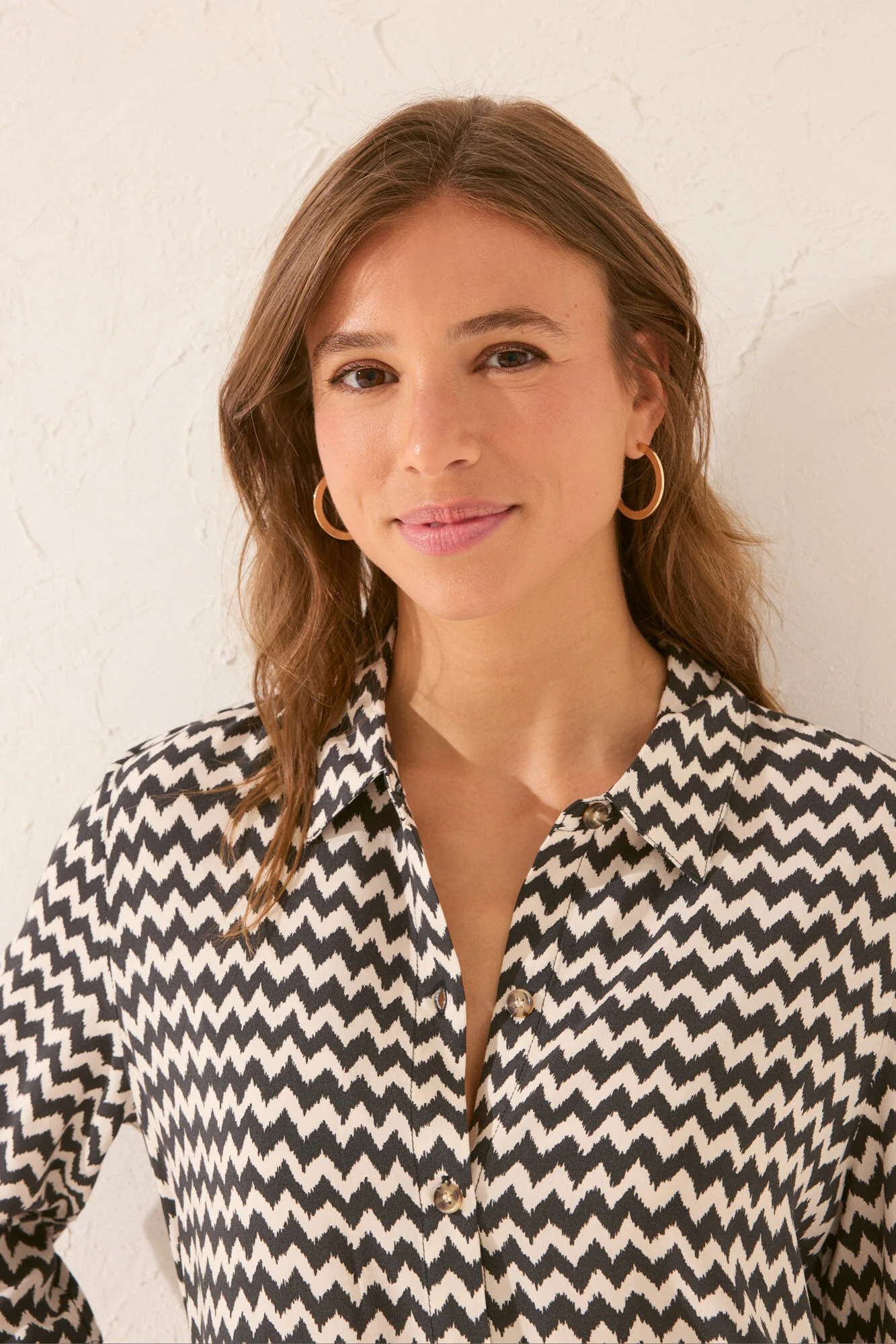 Short zigzag print camisole - Image 5
