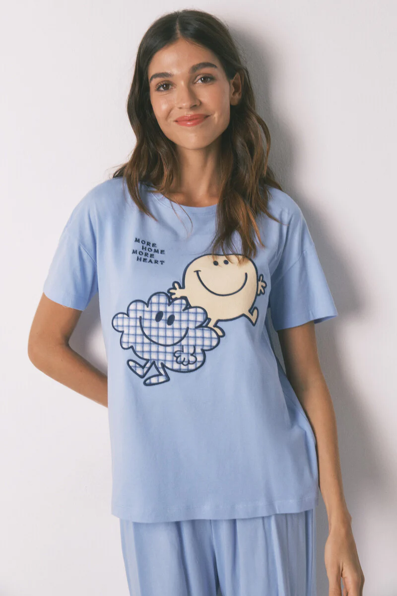 SmileyWorld® short sleeve long pyjamas - Image 3