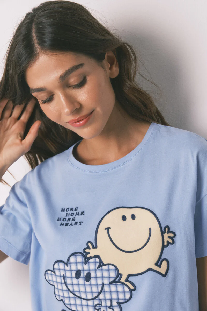 SmileyWorld® short sleeve long pyjamas - Image 5
