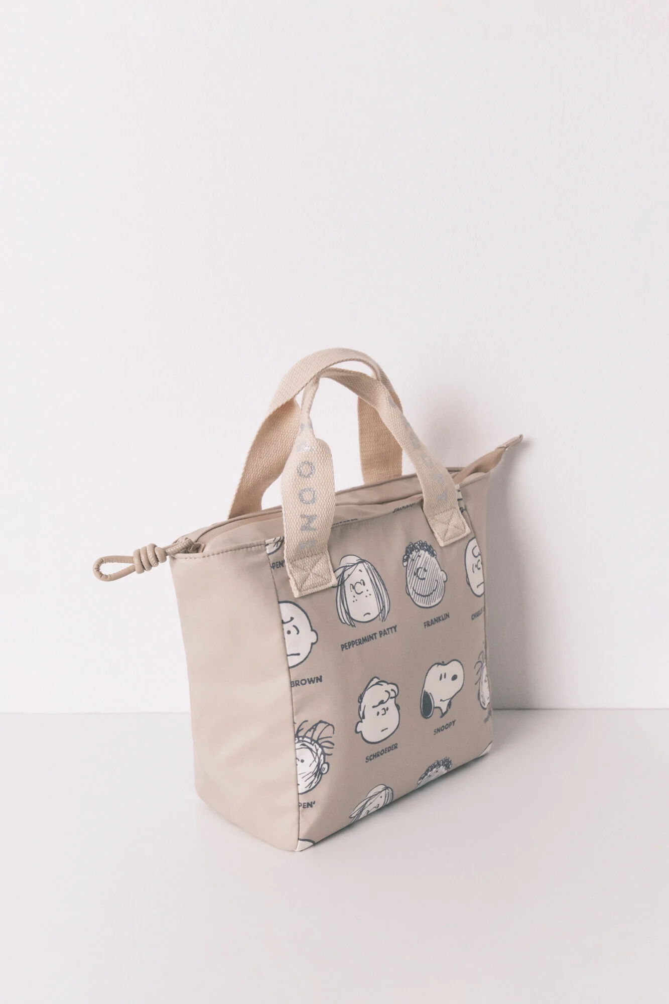Snoopy beige thermal food bag - Image 2