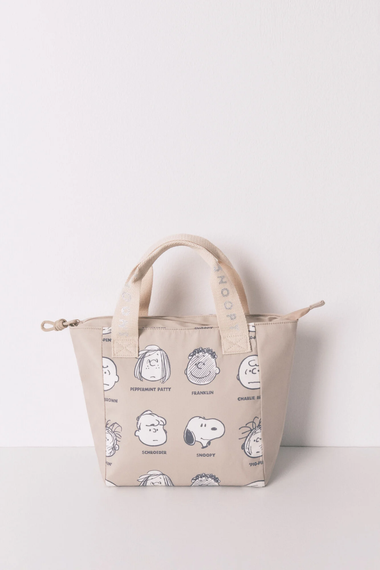Snoopy beige thermal food bag - Image 3