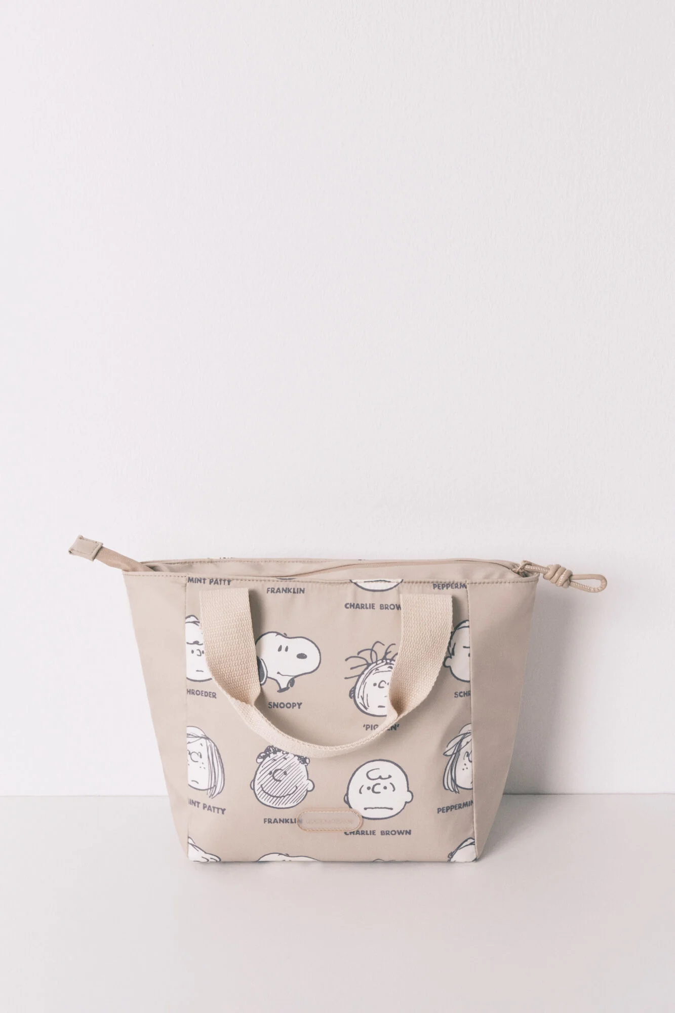 Snoopy beige thermal food bag - Image 4