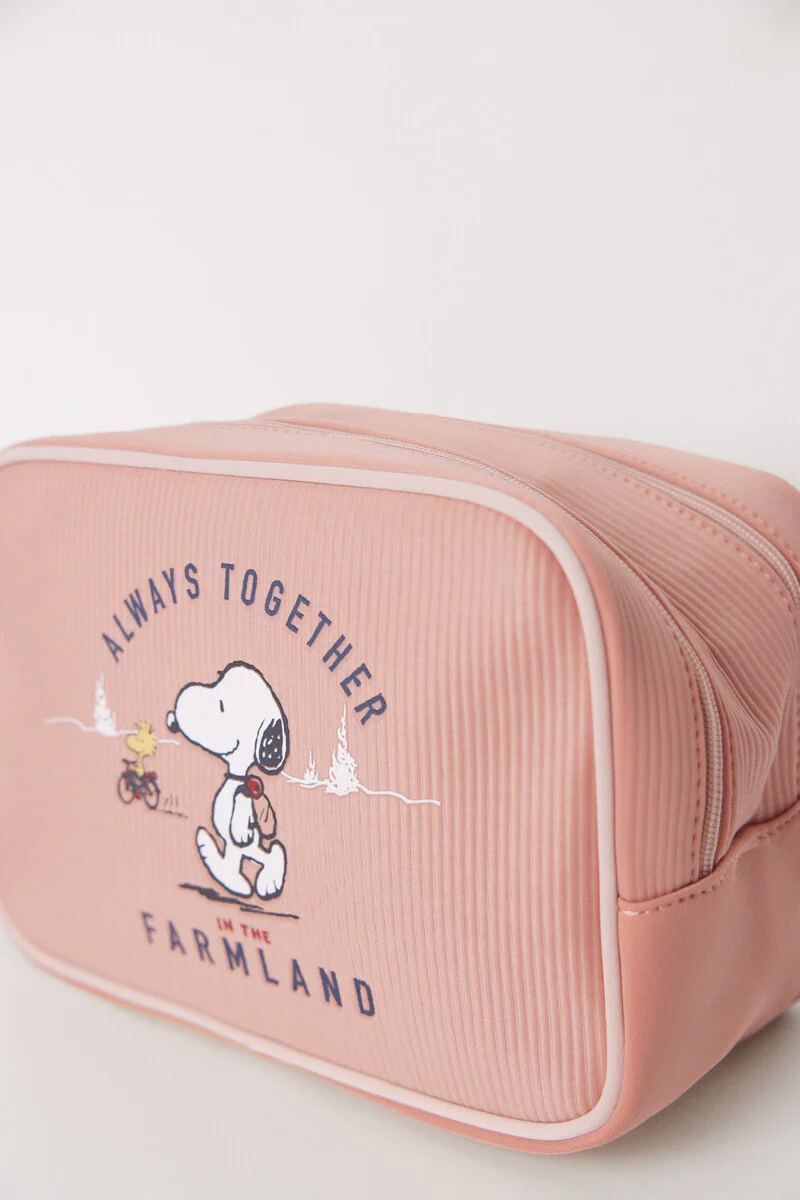 Snoopy medium double toiletry bag - Image 3