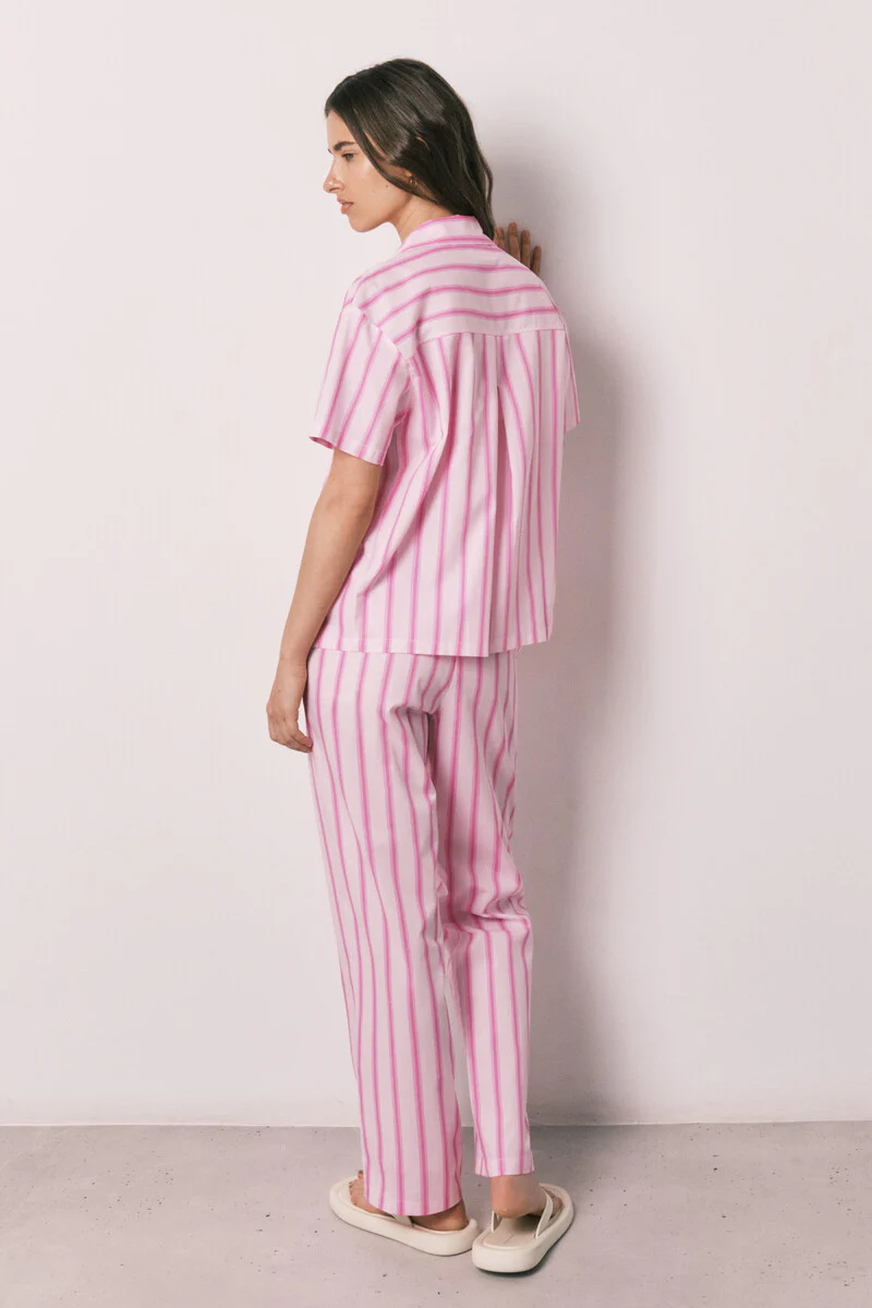 Striped cotton classic pyjamas SmileyWorld® - Image 5
